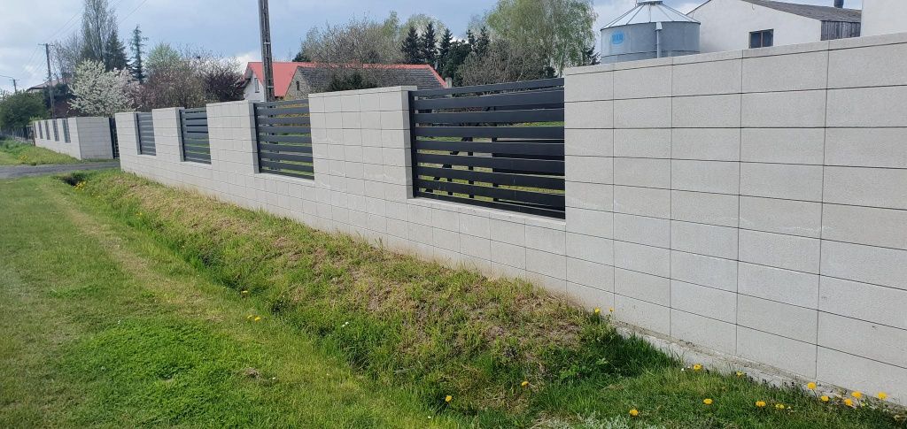 Ogrodzenia z Bloczków Betonowych