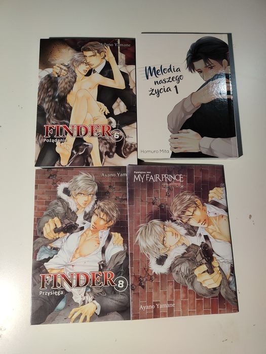 Mangi BL/ Boys Love dla dorosłych, zestaw tomów, po polsku