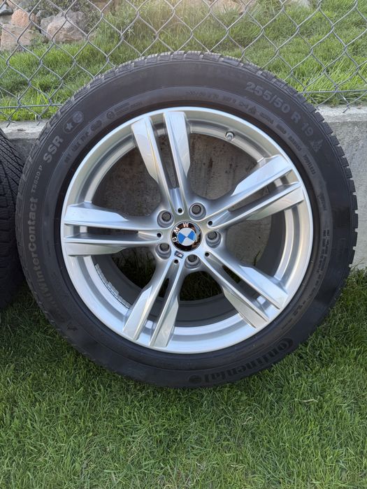 Oryginalne Alufelgi z oponami do BMW X5 f15 19 cali Continental 255/50