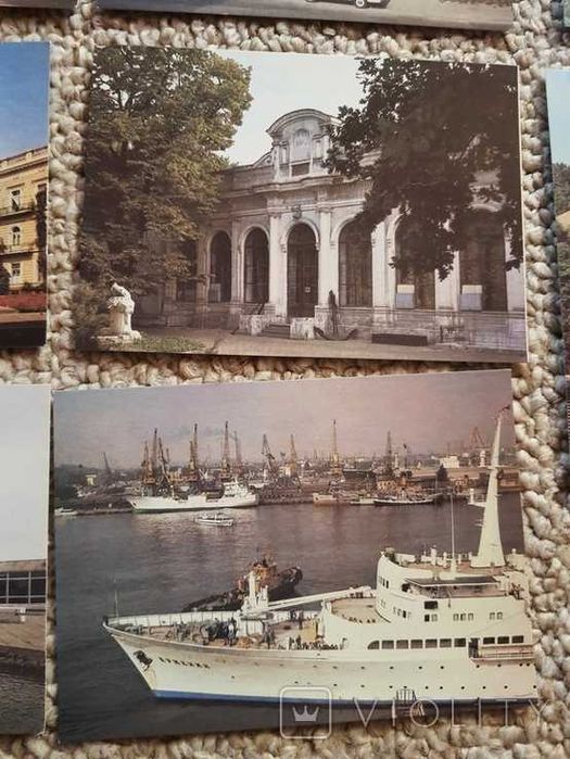 Ретро открытки Одесса 1987г