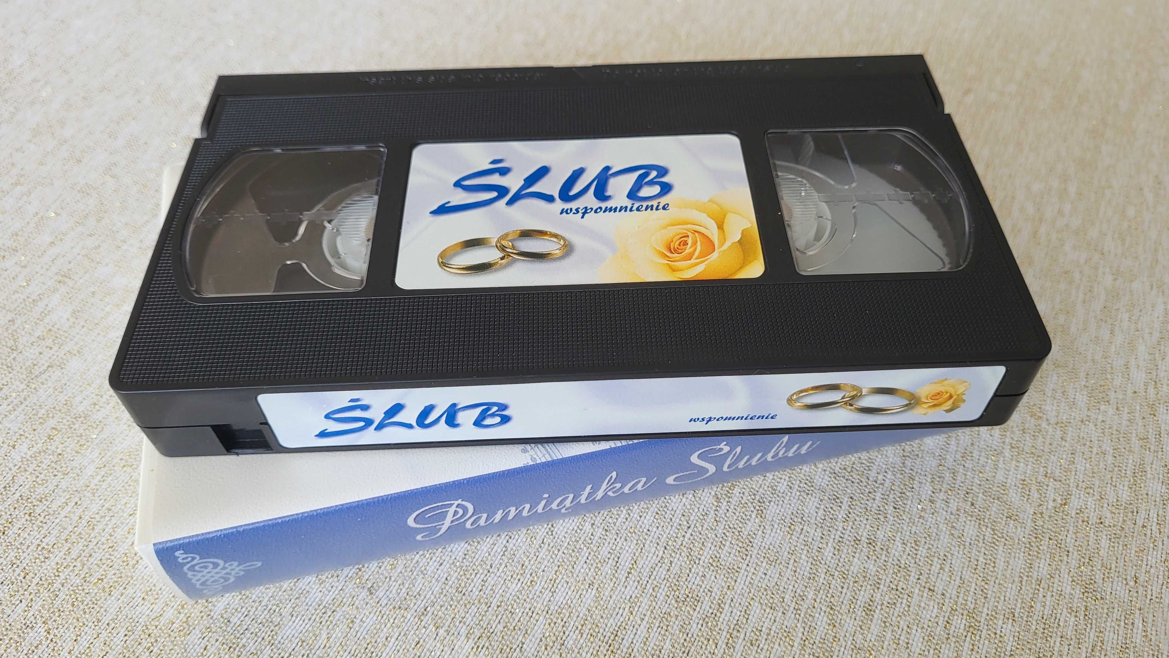 6 kaset VHS w pudełkach