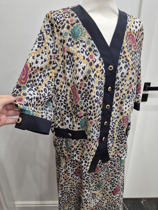 Komplet żakiet spódnica vintage lata 90 West Grrmany 44,/XXL