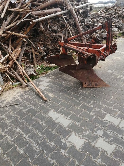 Pług 2 skibowy unia Grudziądz