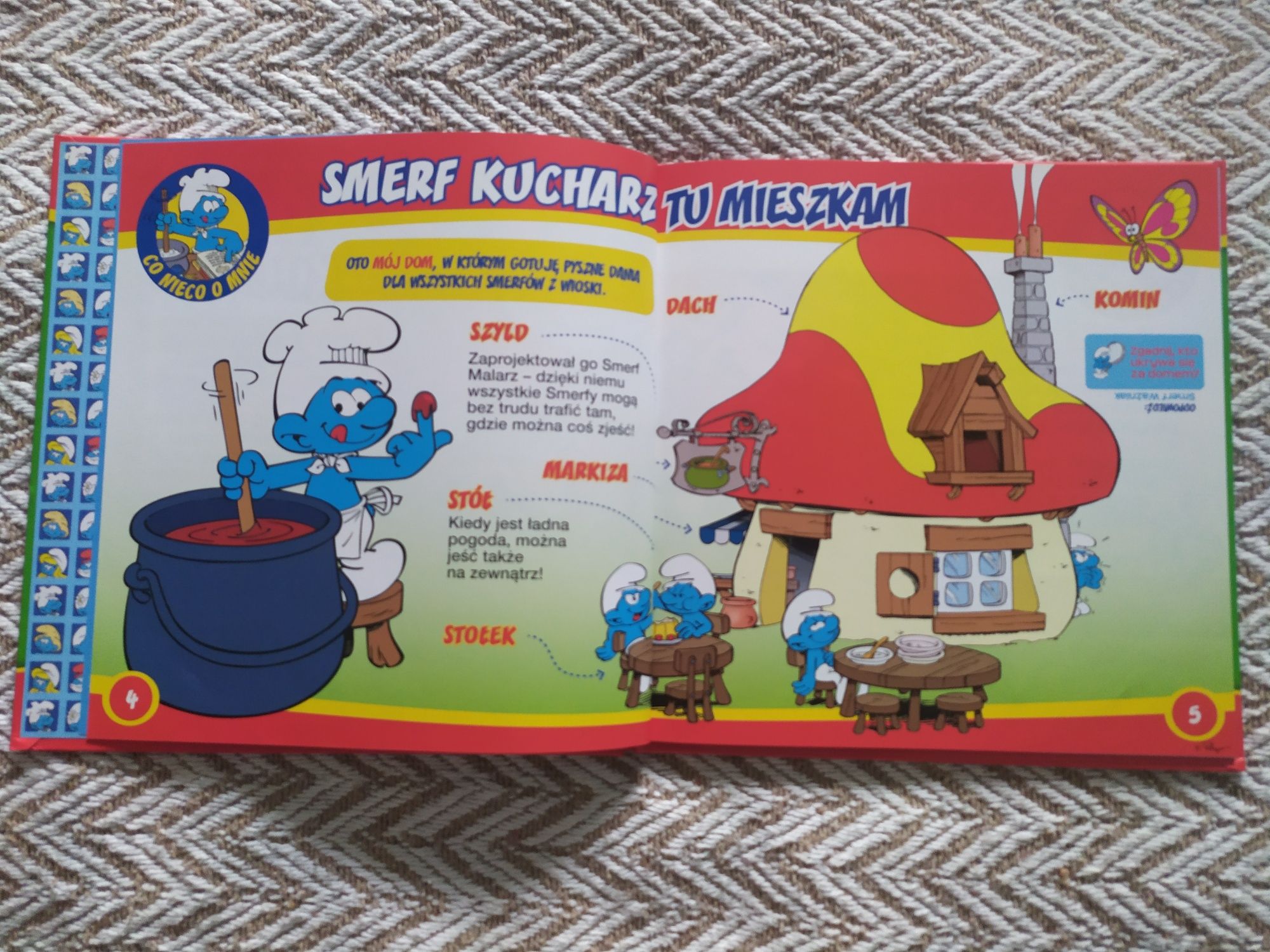 Smerf kucharz z serii De Agostini