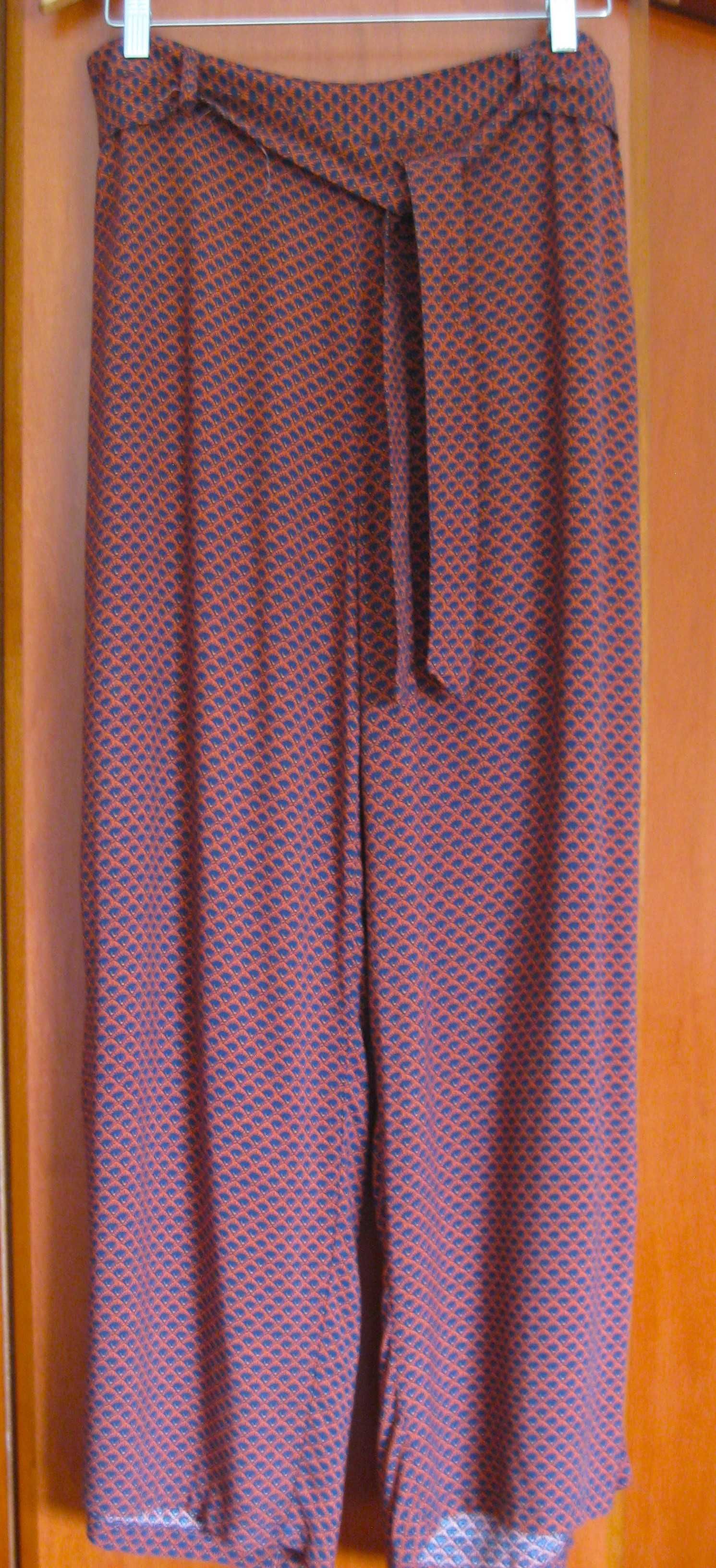 Blusa Vermelha com Colarinho e Mangas 3/4 XXL