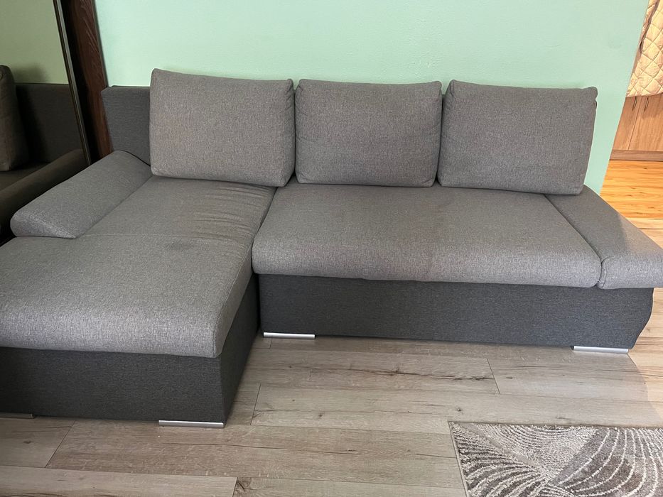 Sprzedam narożnik w kolorze szarym