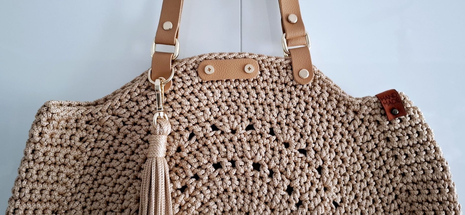Handmade torebka/koszyk BOHO