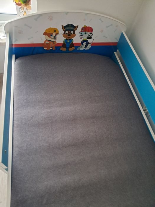 Łóżko dziecięce psi patrol