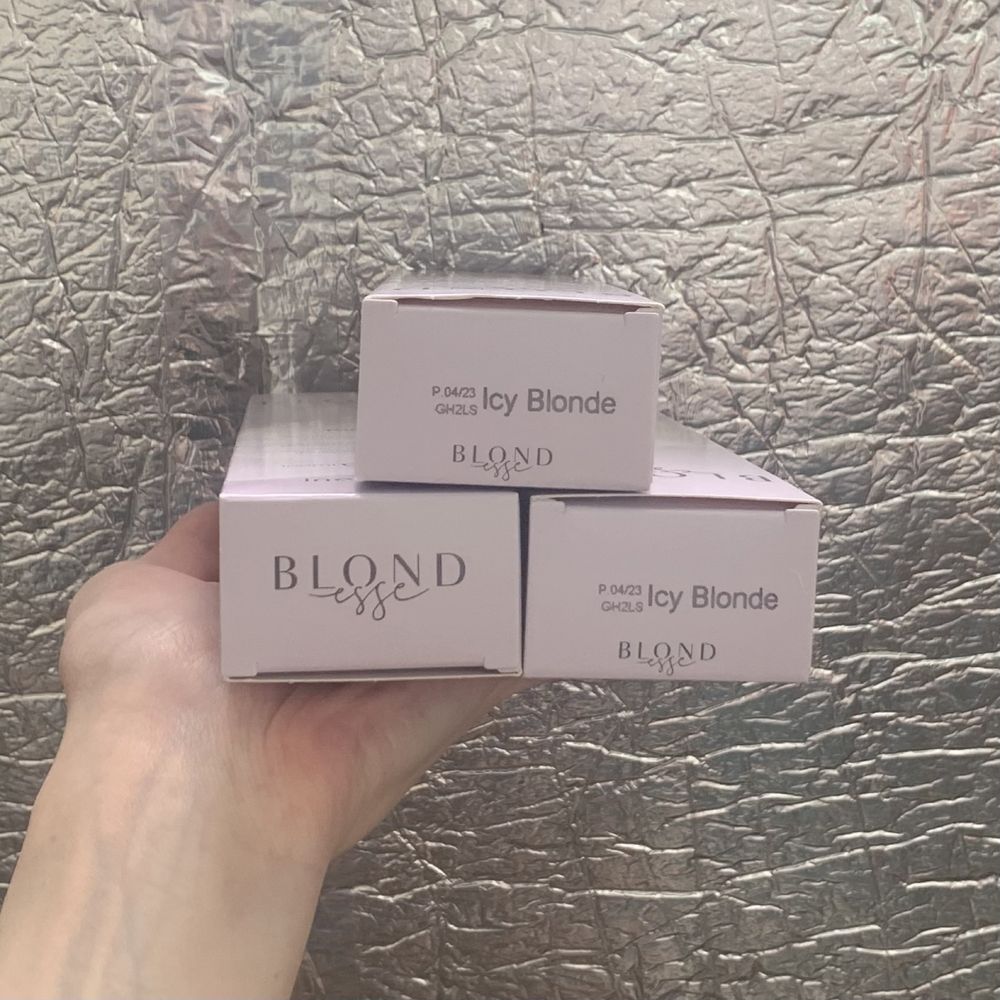 Деміперманентний тонер Inebrya Вlondesse Icy Blonde 100ml