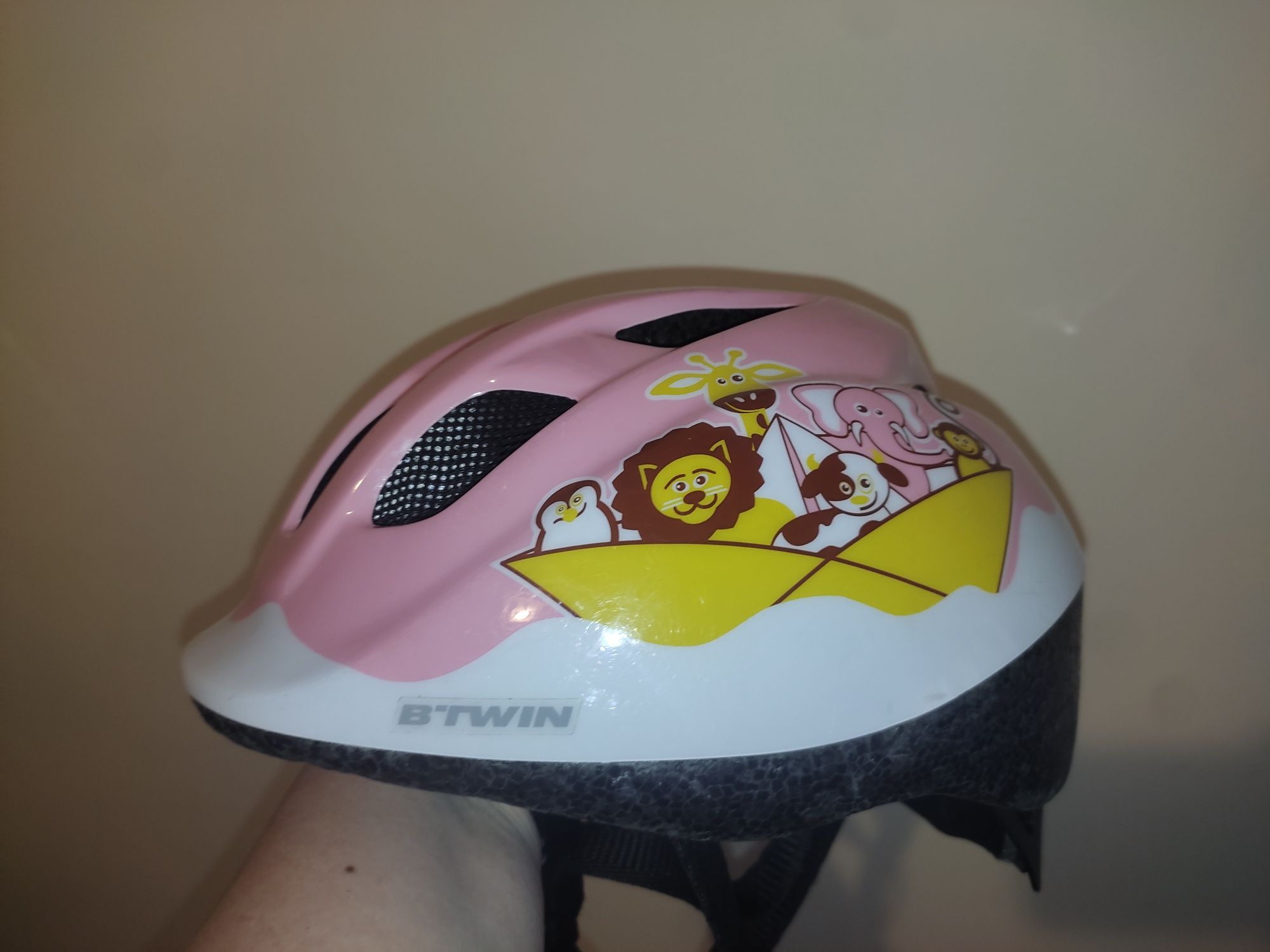 Kask rowerowy dziecięcy BTwin 46-53 cm