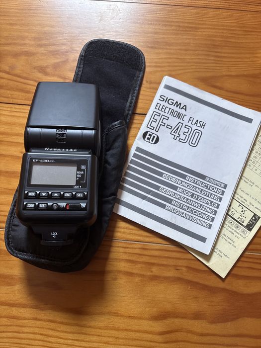 Flash Sigma EF-430EO Super para Canon