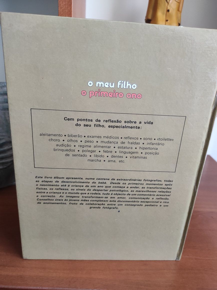 Livro O meu filho O primeiro ano