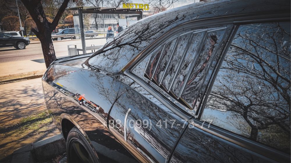 Жалюзи накладка боковых стекол форточек Dodge Challenger SRT Hellcat