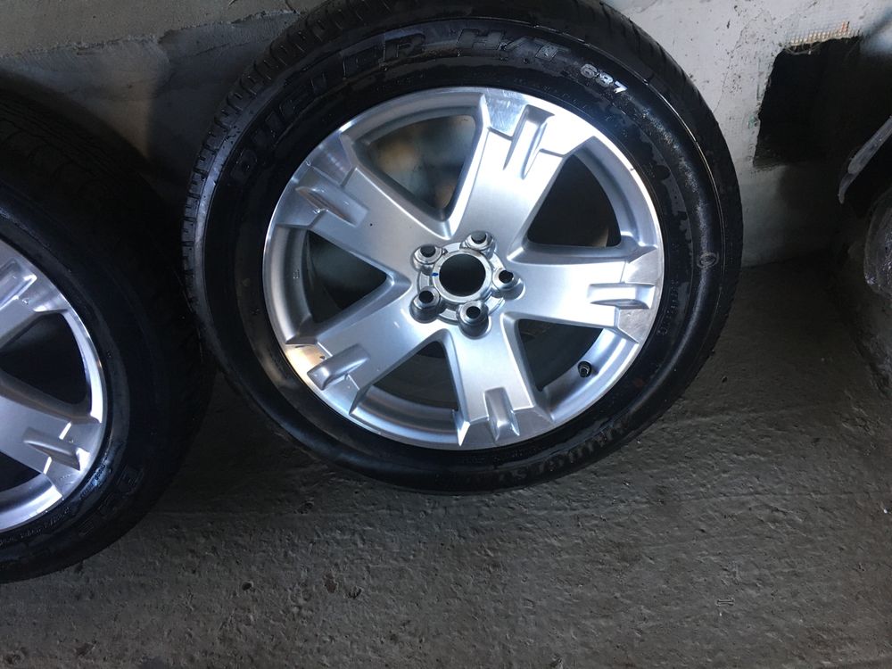 Диски toyota rav4 18'' 5x114,3 et45 із вставками Run Flet (броньовані)