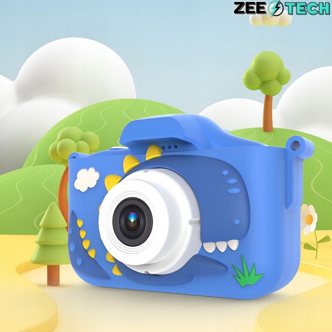 Aparat Cyfrowy Fotograficzny Dla Dzieci 40Mpx Kamera Gry + Karta 32Gb