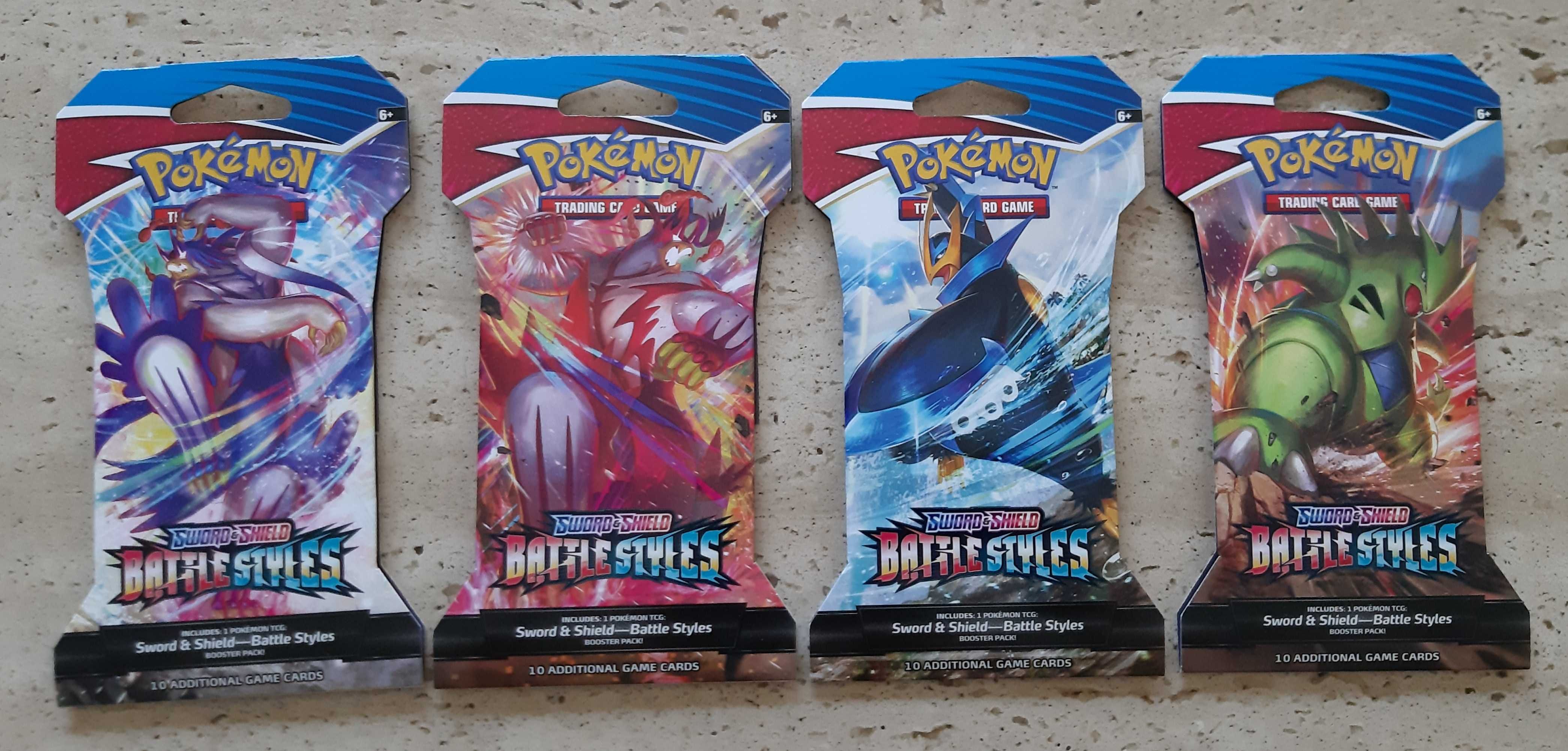 Pokémon Battle Styles / Chilling Reing - Booster - Todas as Artworks