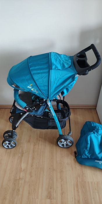 Wózek spacerówka z opcją leżenia Baby Design i specjalną wkładką