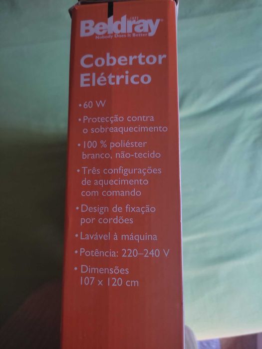 Cobertor Eléctrico Novo