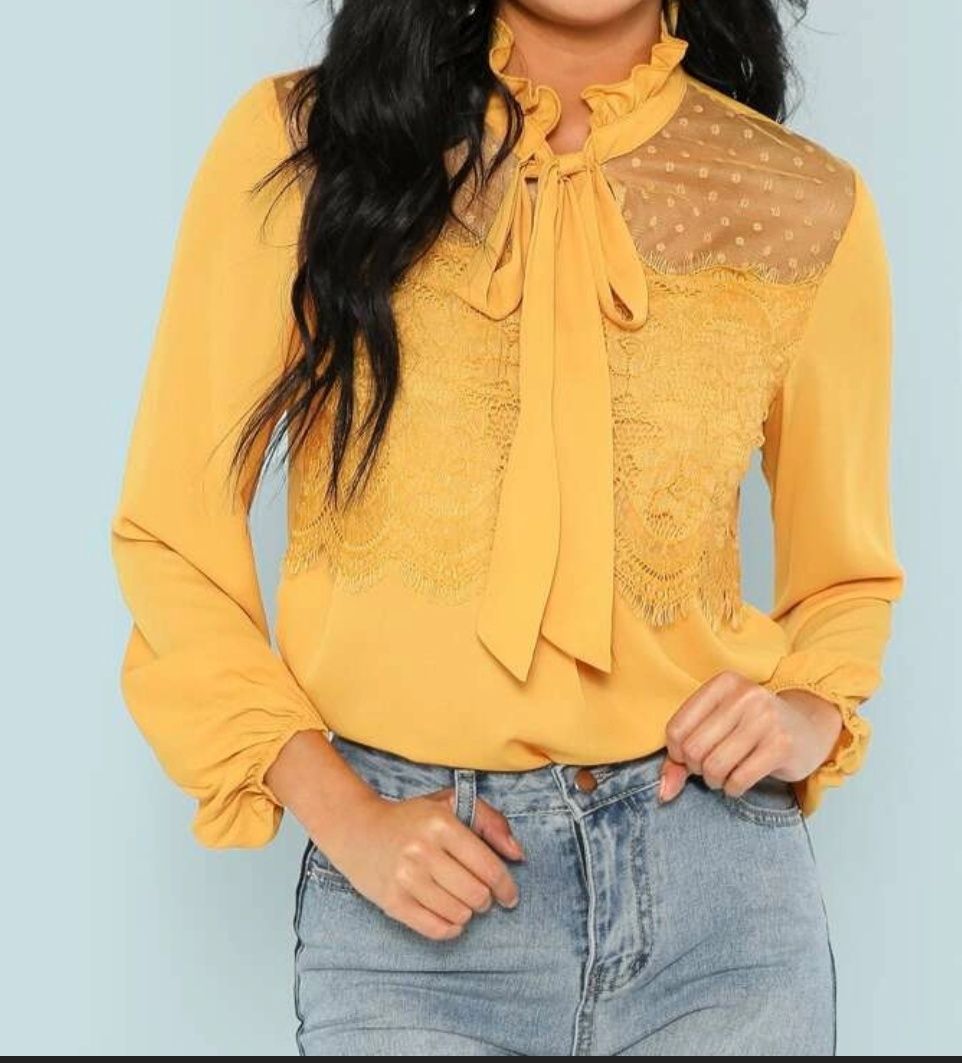 Blusa amarela SheIn