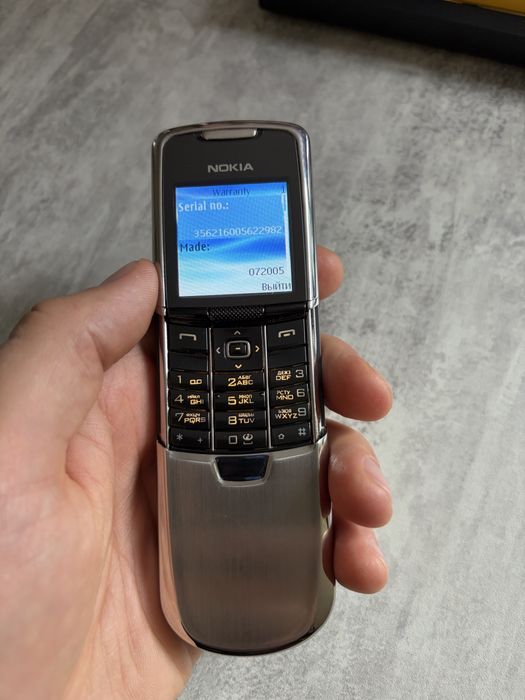 Nokia 8800 classic + стакан та дод.батарейка