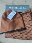 Nowy komplet szal i czapka michael kors