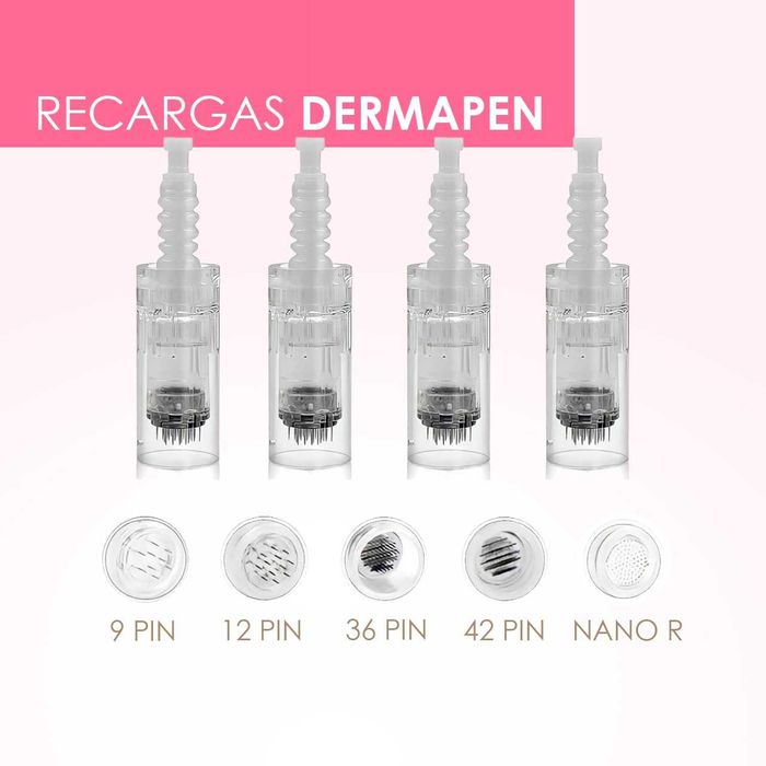Recargas 9, 12, 36 e Nano Dermapen Agulhas Novas