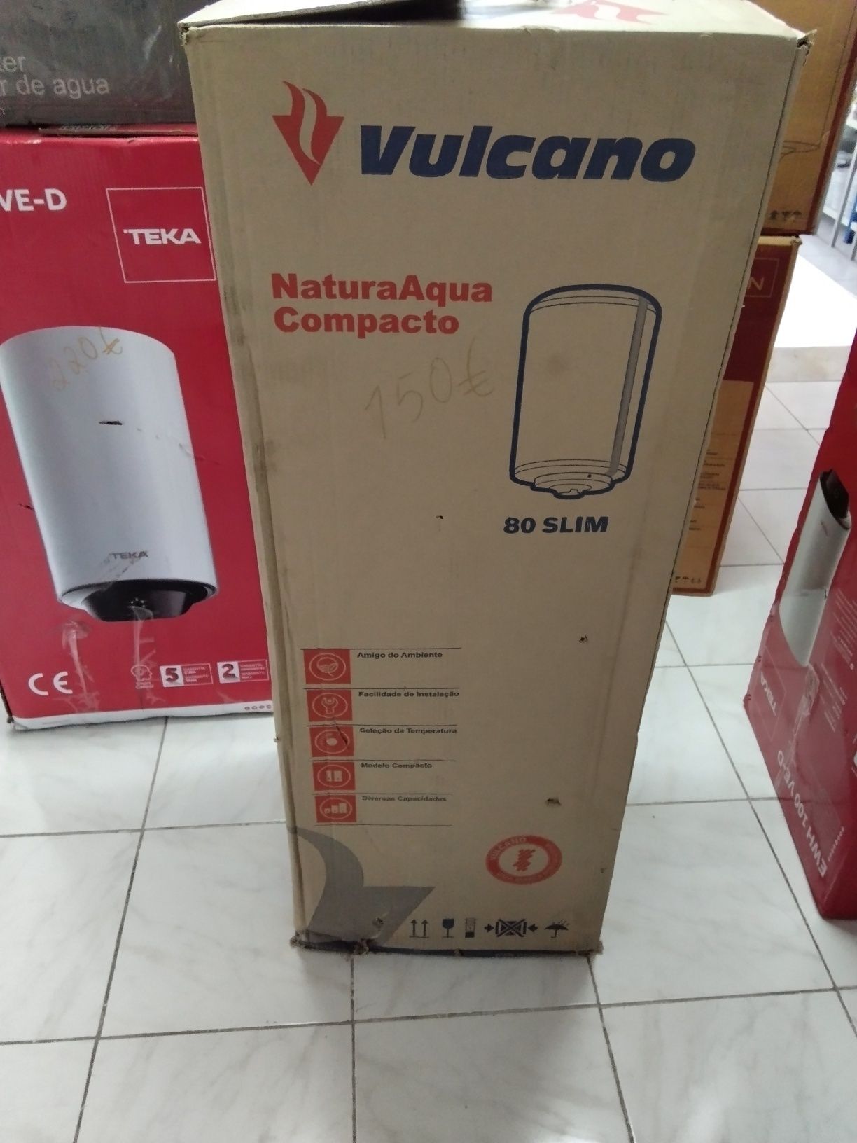 Termoacumulador elétrico 80L