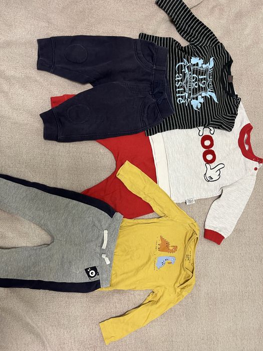 Речі для хлопчика на 8-12 міс. Теплі речі