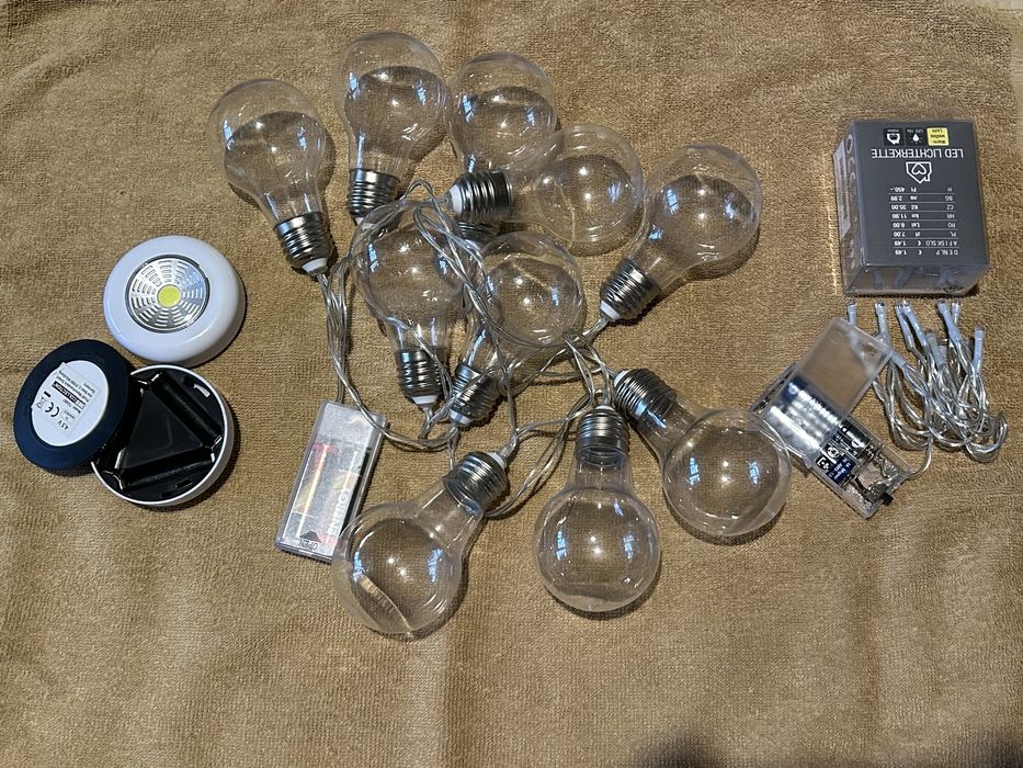 Гірлянди, світильники