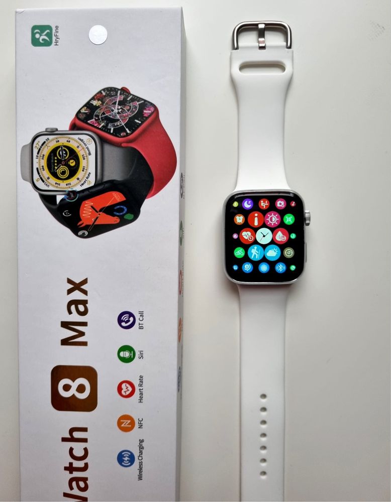 Smartwatch bialy