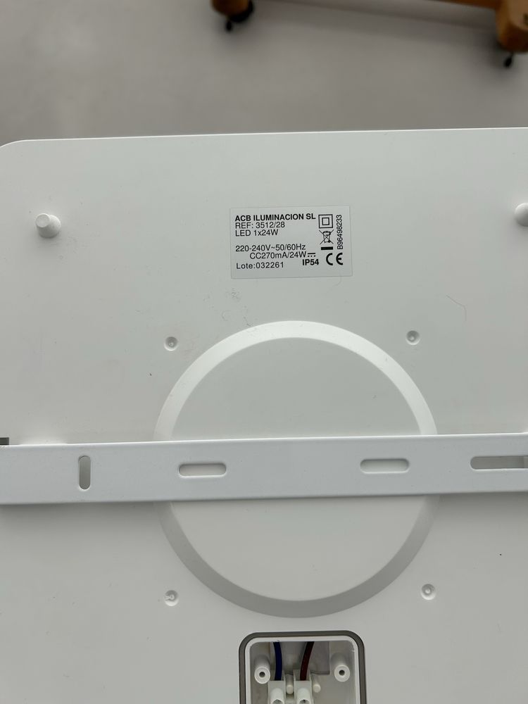 Candeeiro Led de tecto