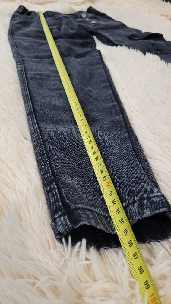 Еластичні жіночі джинси-скінні на резинці розмір L