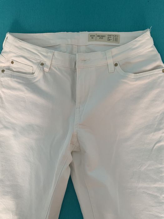 Esmara Spodnie damskie rozmiar 38 białe rozmiar M