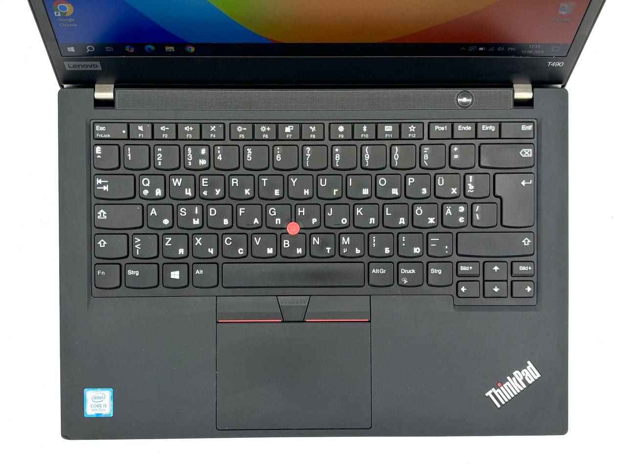 Ноутбук Lenovo ThinkPad T490 (i5-8265U/ 8 GB/ 128 GB)6575 б/у