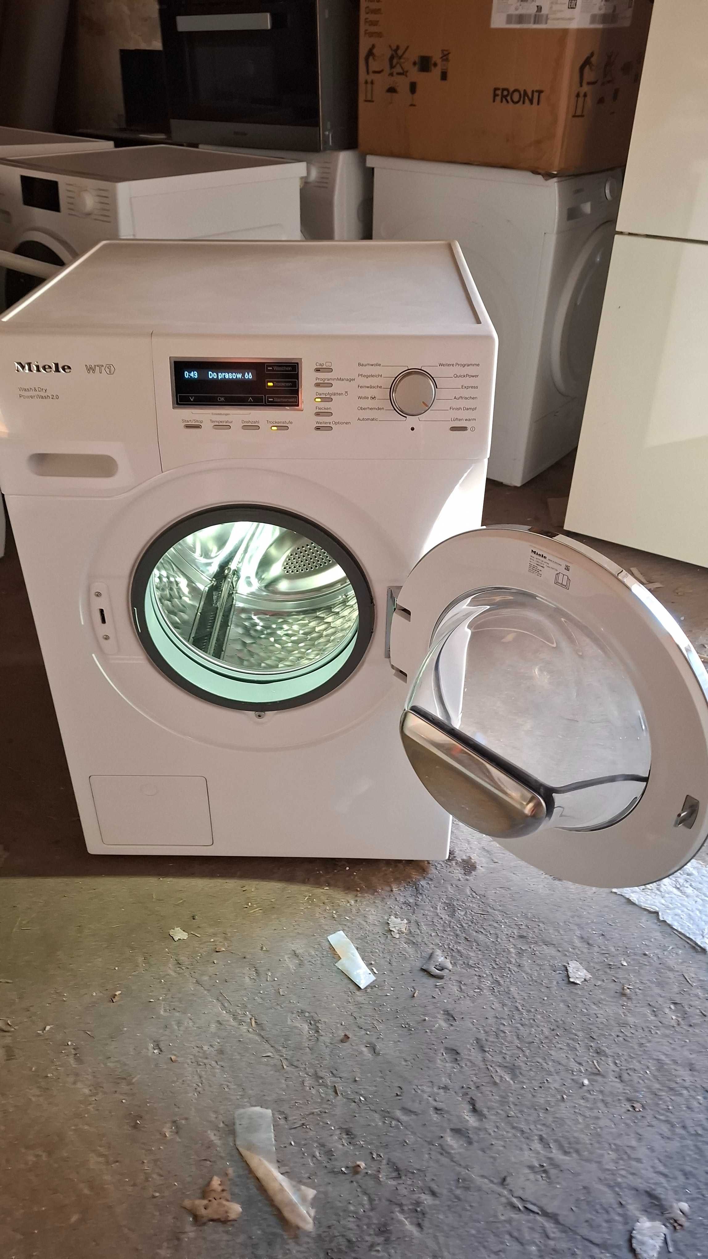 Miele W1 WTF130WPM pralkosuszarka , polskiemenu, 7/4kg,sklep 10 000