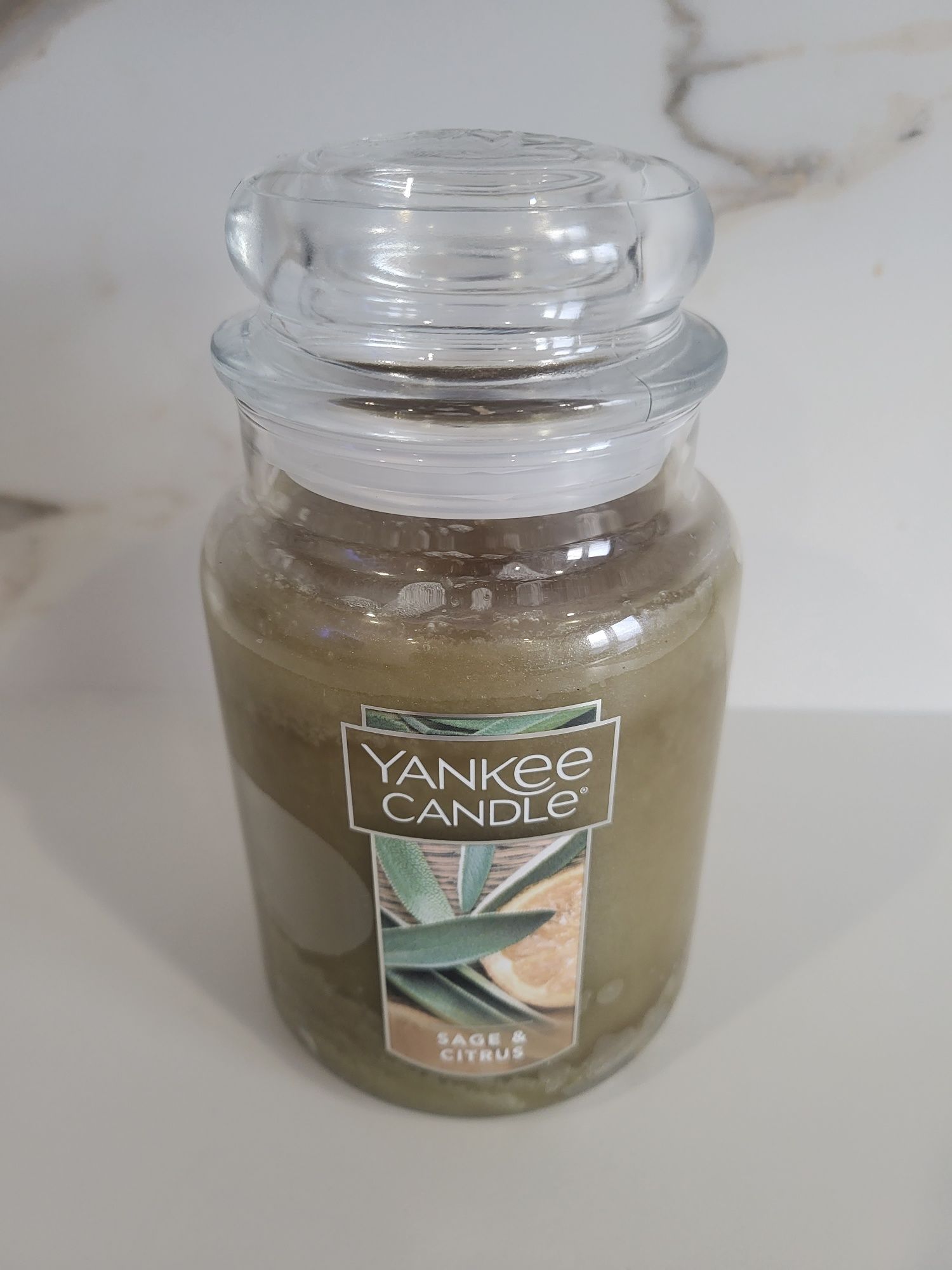 Yankee Candle Sage&Citrus świeczka 623g