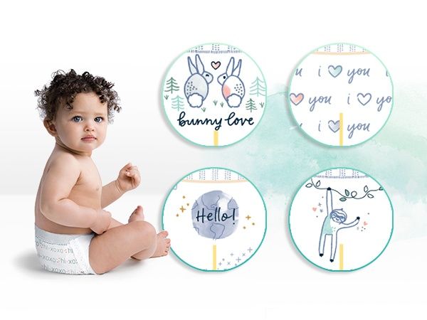 Підгузки Pampers Harmonie 1р.(34шт)памперси 2-5кг, преміум