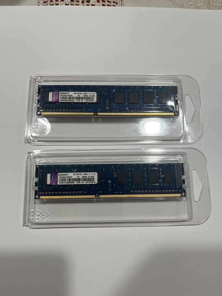 Memoria RAM kingston DDR3 4 e 2 Gb, veja os meus outros anuncios