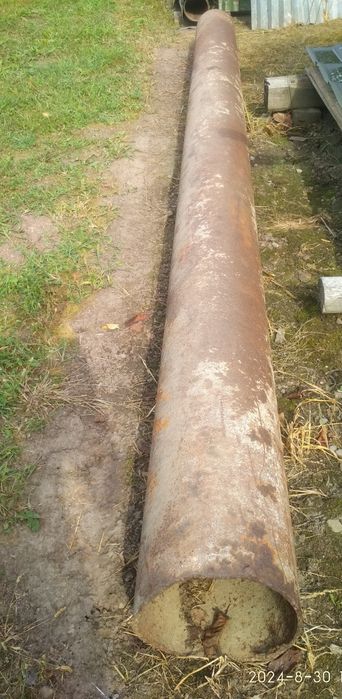 Труба ∅ 300 стінка 10 ммрезиновыйвідбійник