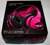 Auscultadores Neon Pink - Limited Edition NOVO