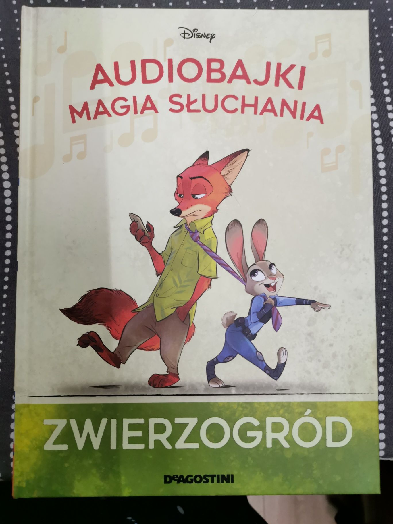 Książka audiobajki Disney Zwierzogród