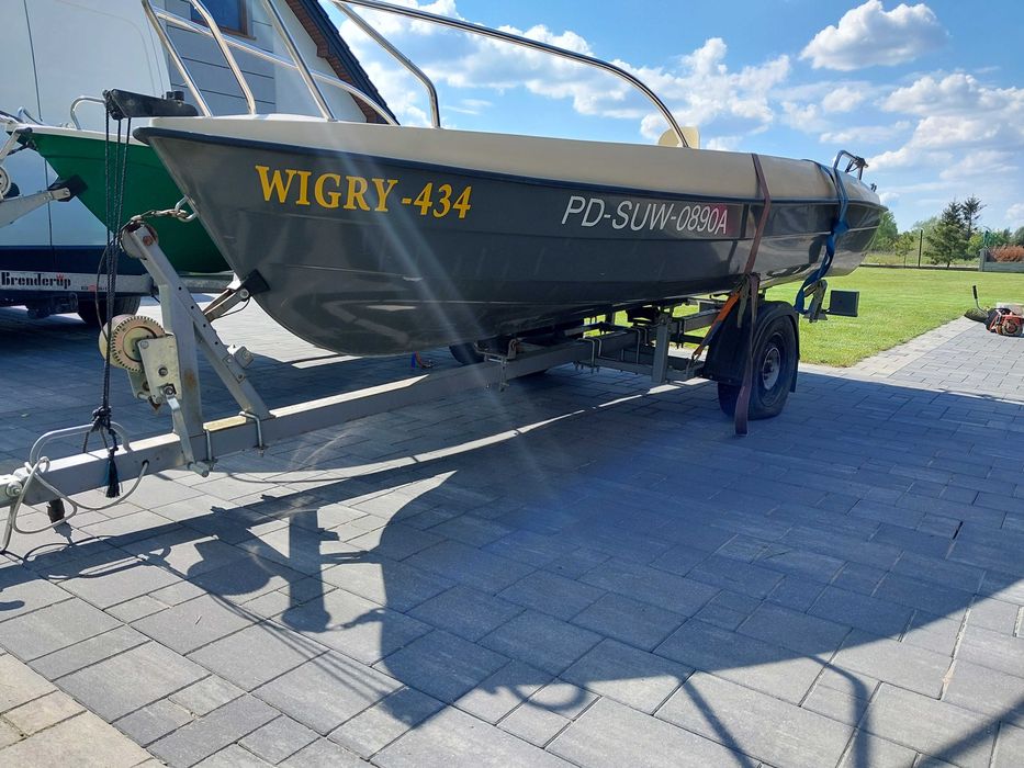 Łódź łódka Wigry 434