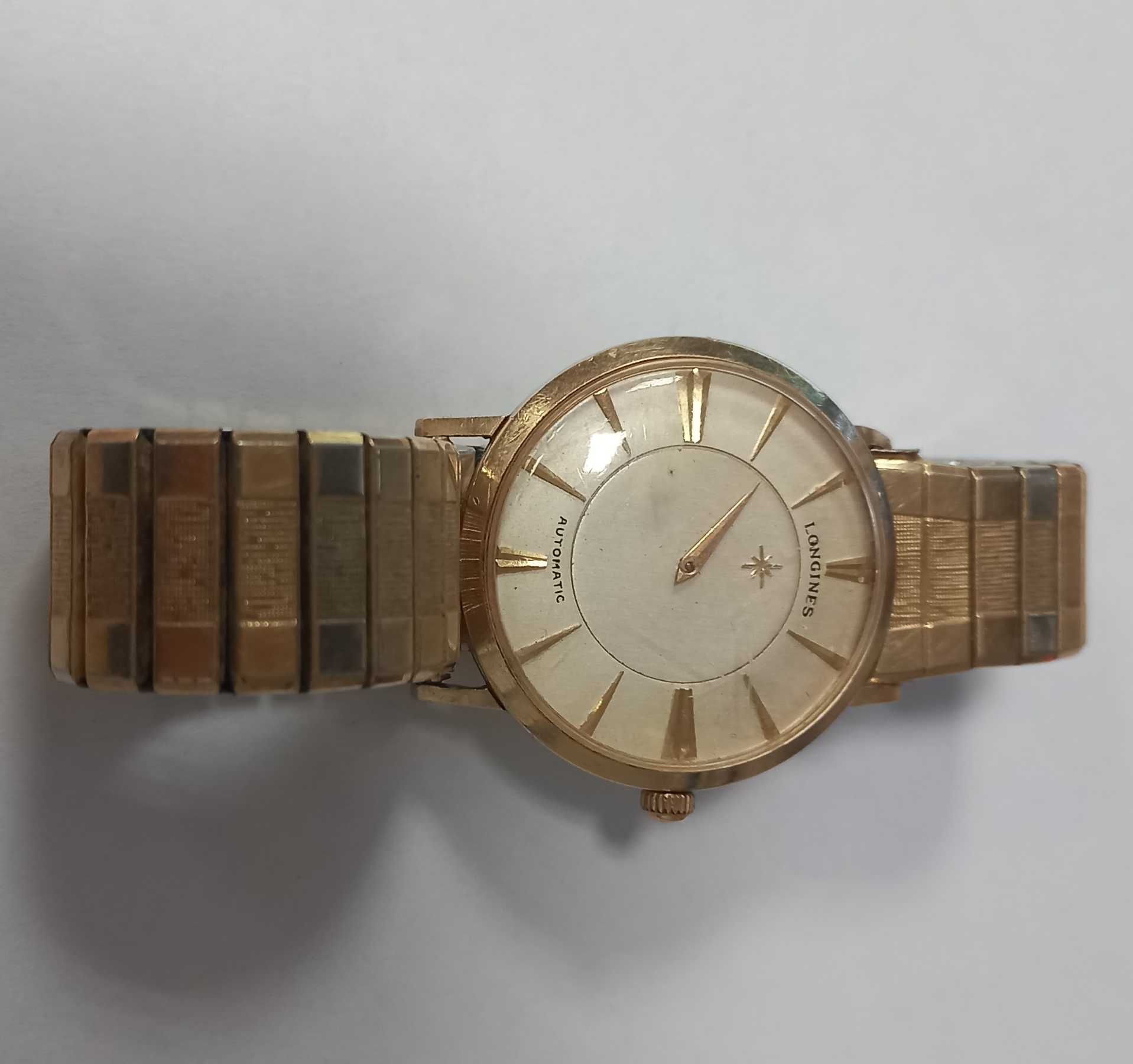 Longines automatic 10k gold filled