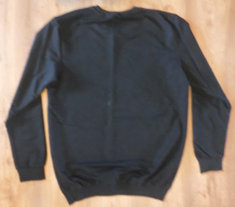 Bluza dresowa czarna z tygrysem roz XL ok 170cm