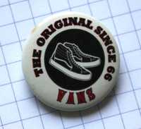 Значок Vans The Original Since 66 Pinback Button - оригинал