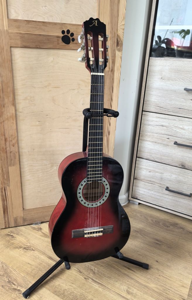 Gitara klasyczna Alvera ACG100 3/4 czerwona