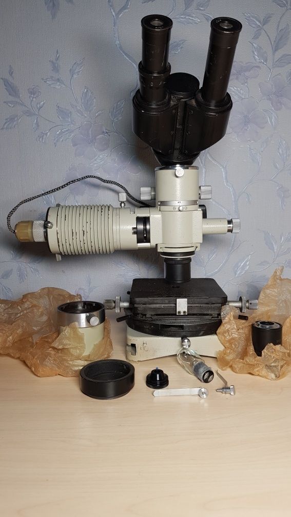 Микроскоп металлографический ММУ-33 и запчасти.