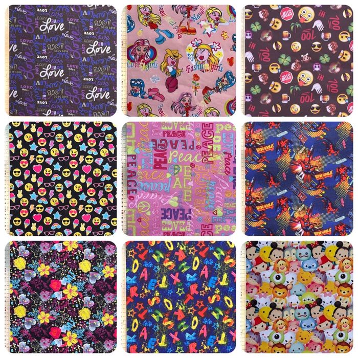 Ткань Оксфорд на пу основе 500PU.GUCCI PRINT