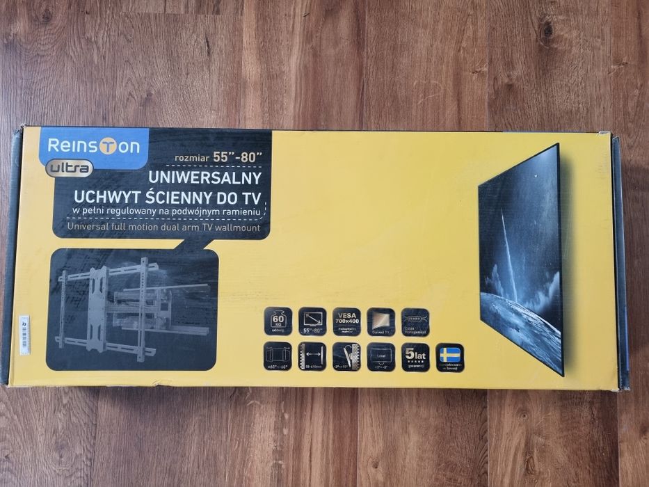 Nowy uchyt do telewizora Reinston Ultra EU025
