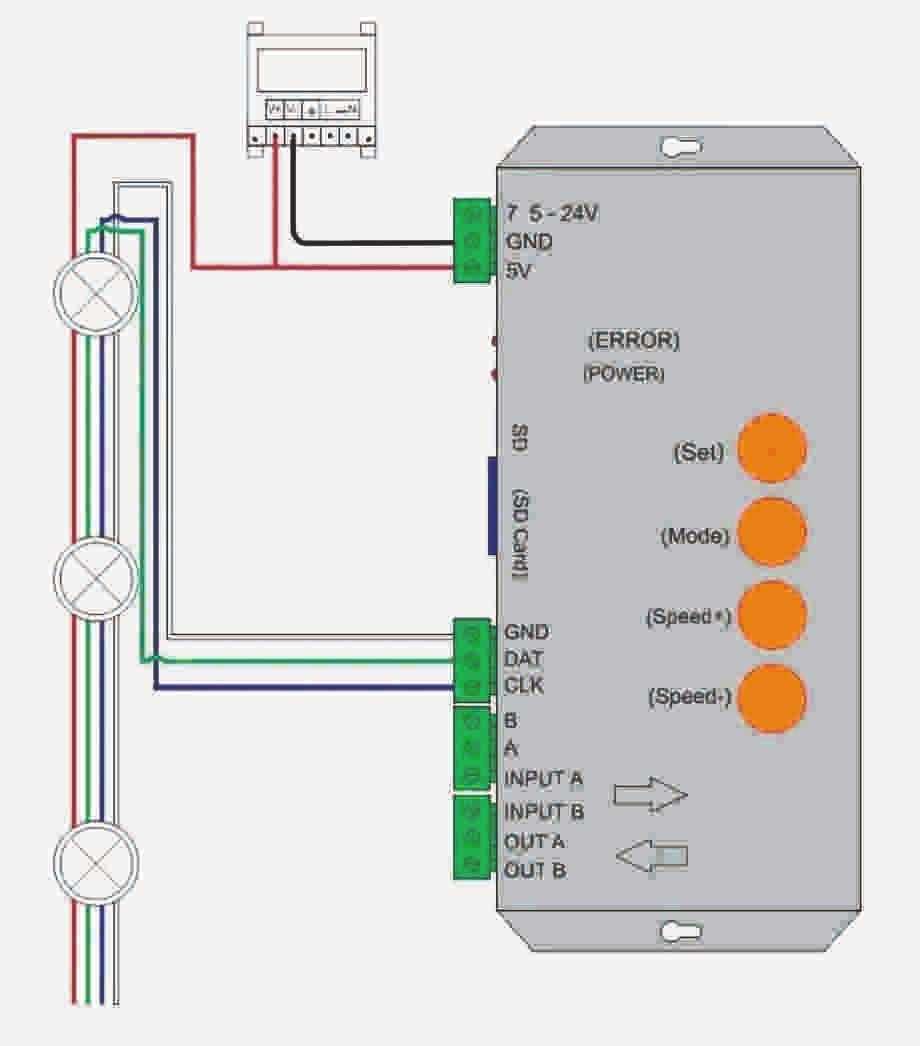 SPI smart програмований контролер CONTROL T-1000S + SD карта.